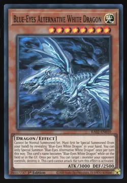 Blue-Eyes Alternative White Dragon - RA02-EN010 - Super Rare 1st Edition Yugioh - Image 1