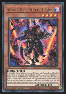Aluber the Jester of Despia - RA02-EN016 - Ultra Rare - 1st Edition Yugioh - Image 1