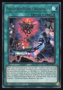 Pressured Planet Wraitsoth - RA02-EN073 - Ultra Rare - 1st Edition Yugioh - Image 1