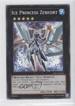 Ice Princess Zereort Unlimited YuGiOh Judgment of the Light #JOTL-EN052 - Image 1
