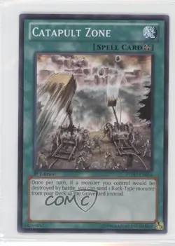 Catapult Zone 1st Ed. YuGiOh Return of the Duelist #REDU-EN064 - Image 1