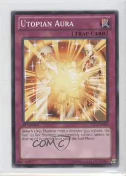 Utopian Aura 1st Ed. YuGiOh Starter Deck 13 Super Starter: V for Victory - Image 1