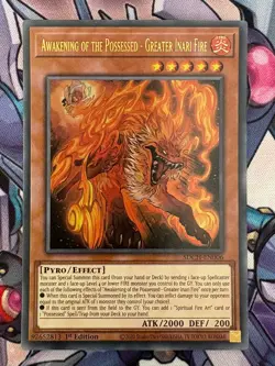 YuGiOh Cards Structure Deck: Spirit Charmers SDCH ULTRA SUPER RARE - Image 4