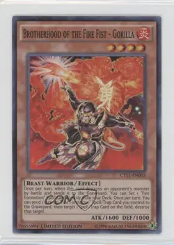 Brotherhood of the Fire Fist - Gorilla YuGiOh MegaTins Limited Edition - Image 1