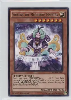 Shopina the Melodious Maestra 1st Ed. YuGiOh The New Challangers #NECH-EN007 - Image 1
