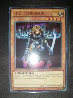 Yu-Gi-Oh! D.D. Kriegerin DUSA-DE051 Ultra Rare Deutsch NM YUGIOH 1. Auflage Goat - Image 1