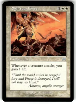 Righteous Cause Onslaught Regular MTG - Image 1