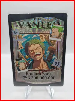 Roronoa Zoro TR Wanted One Piece Special Card - Image 1
