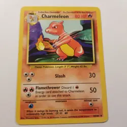 Charmeleon 024/102 Base Set Regular Pokemon Tcg Card - Image 1