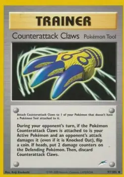 Counterattack Claws 97/105 Neo Destiny Vintage 2002 Pokemon Card - Image 1