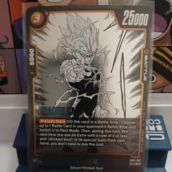 Majin Vegeta SB01-032 Foil Manga Booster Dragon Ball Super Card Game | NM TCG - Image 1