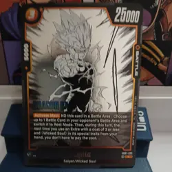 Majin Vegeta SB01-032 Foil Manga Booster Dragon Ball Super Card Game | NM TCG - Image 2
