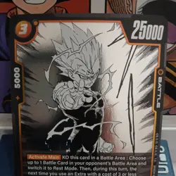 Majin Vegeta SB01-032 Foil Manga Booster Dragon Ball Super Card Game | NM TCG - Image 3