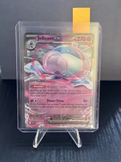 Jellicent EX 045/086 White Flare Holo English Pokemon TCG Card NM Double Rare - Image 3