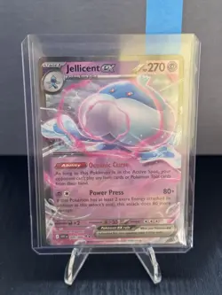 Jellicent EX 045/086 White Flare Holo English Pokemon TCG Card NM Double Rare - Image 3