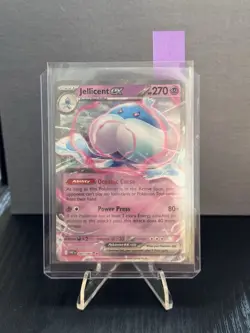 Jellicent EX 045/086 White Flare Holo English Pokemon TCG Card NM Double Rare - Image 3