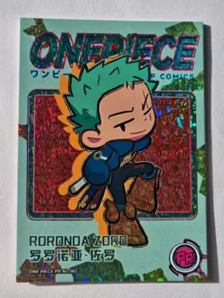 Roronoa Zoro PR Egghead Special Card One Piece - Image 1