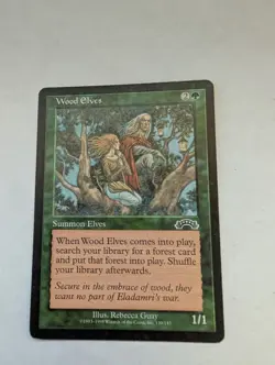 Wood Elves Exodus Regular MTG - Image 1