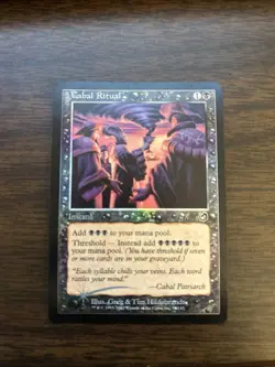 Cabal Ritual FOIL Torment 51/143 MTG - Image 1