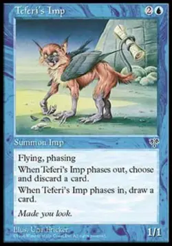 Teferi's Imp - Medium Play MTG Mirage - Image 1