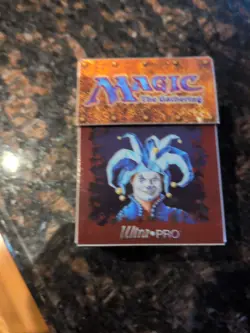 THREE Vintage Jester's Cap Force of Nature Fifth Ed Ultra Pro Deck Box 1997 MTG - Image 2
