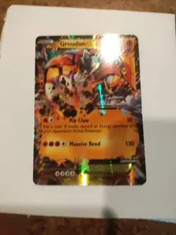 Pokemon Card XY Primal Clash Groudon EX 85/160 - Image 2