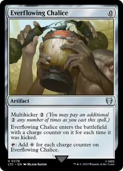 MTG Everflowing Chalice [The Lord of the Rings: Tales of Middle-Earth Commander - Image 1