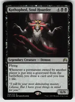 Kothophed, Soul Hoarder Foil R Magic Origins 104 MTG - Image 1