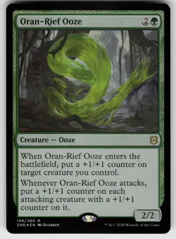 Oran-Rief Ooze Foil R Zendikar Rising 198 MTG - Image 1