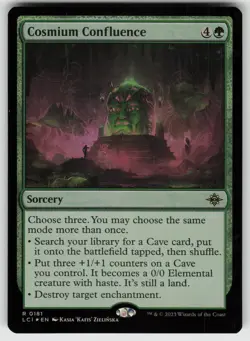 Cosmium Confluence Foil R The Lost Caverns of Ixalan 181 MTG - Image 1