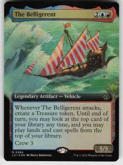 The Belligerent Foil R The Lost Caverns of Ixalan 225 MTG - Image 1