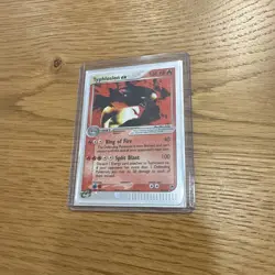 Typhlosion EX Sandstorm Ultra Rare Holo Pokemon TCG LP Lightly Played - Image 1