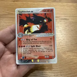 Typhlosion EX Sandstorm Ultra Rare Holo Pokemon TCG LP Lightly Played - Image 3