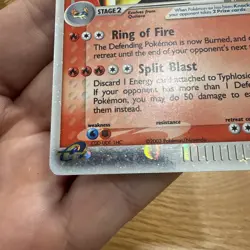 Typhlosion EX Sandstorm Ultra Rare Holo Pokemon TCG LP Lightly Played - Image 5