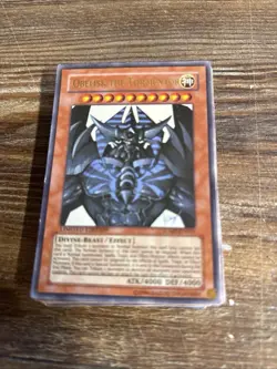 Yugioh Obelisk The Tormentor JUMP-EN037 Limited Edition DMG - Image 4