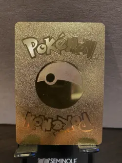 Meowth Foil Metal Pokemon Pokemon Fan Art Collectible Card Trading - Image 2