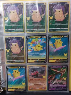 9 Card 2021 Celebrations Holo Lot - Pokemon TCG - NM thru LP - Image 1
