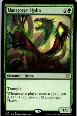 Managorger Hydra NM MTG Commander 2021 C21 Rare #199 Magic Card - Image 1