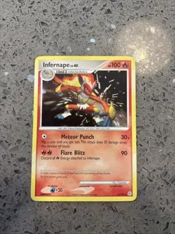 2007 Pokemon TCG - Diamond & Pearl Base Set - Infernape 5/130 - Image 1