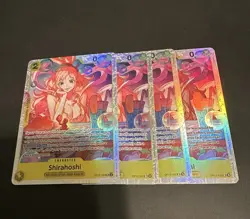 PLAYSET Shirahoshi SR OP12-102 English ONE PIECE Card Legacy of the Master - NM - Image 1