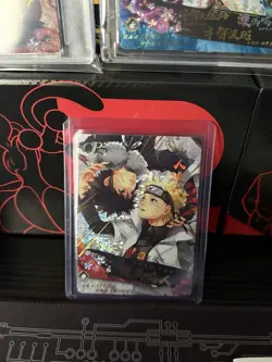 Naruto Kayou Doujin Reverse Holo Starlight CP Rarity Naruto & Sasuke Card - Image 2