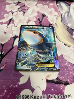 Pokemon Kyogre EX Full Art Dark Explorers Holo Card 104/108 Ultra Rare Near Mint - Image 2