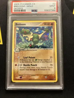 PSA 9 Breloom 3/107 Holo -Graded Pokemon Card- EX Deoxys - Image 2