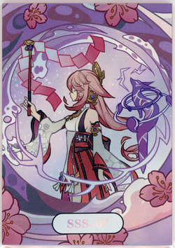 ❤SAKURA HARUNO - Goddess Story Anime Waifu Doujin Card - MILLEFIORI - SSS-07 - Image 2