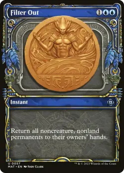 MTG Filter Out (Showcase) [March of the Machine: The Aftermath] Foil Near Mint - Image 1