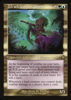 MTG Jolrael, Voice of Zhalfir (Retro) [March of the Machine: The Aftermath] Nea - Image 1