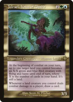 MTG Jolrael, Voice of Zhalfir (Retro) [March of the Machine: The Aftermath] Nea - Image 1