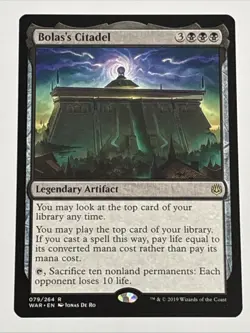 MTG War of the Spark Bolas's Citadel 079/264 NM Rare - Image 1