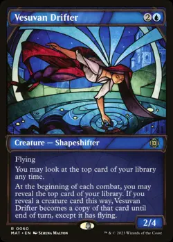 MTG Vesuvan Drifter (Showcase) [March of the Machine: The Aftermath] Foil Near - Image 1