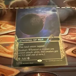 Cathedral of War Borderless - EOS 0006 - NM - MTG Magic - Image 1